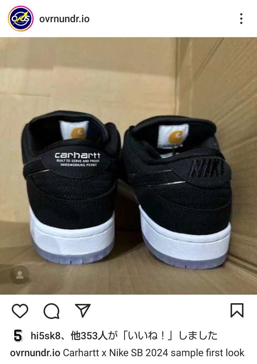 Carhartt！
普通にかっこよさそうですねー🤩