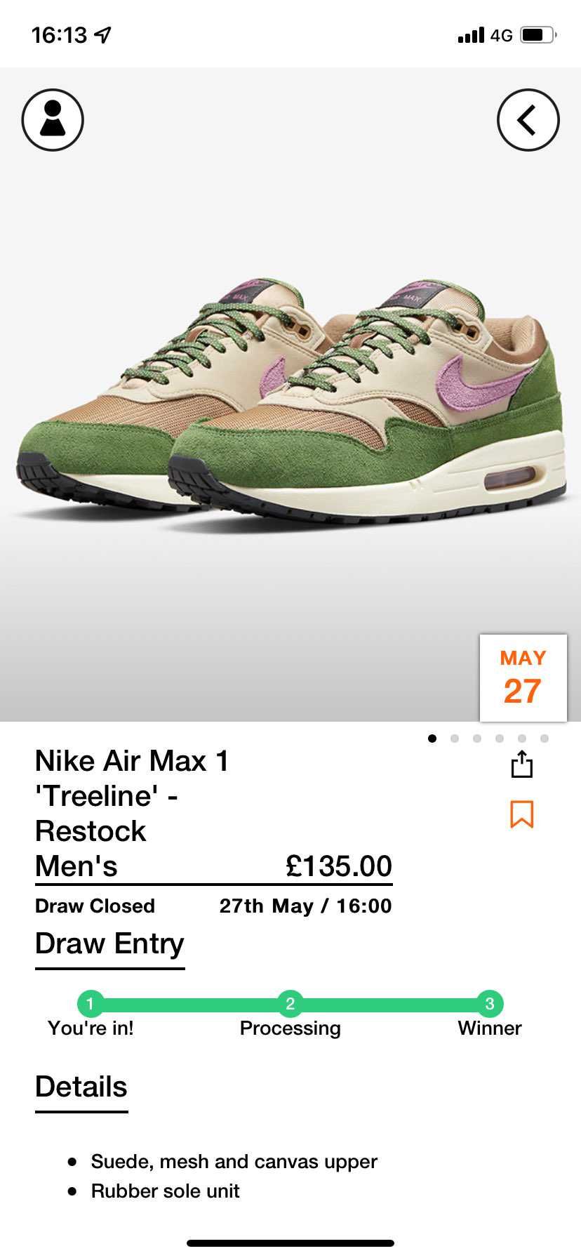 AIR MAX1やけど…
こっちかい！🤣
