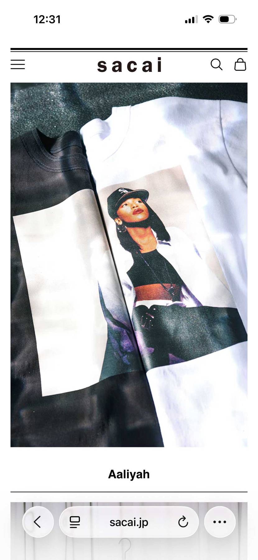 なんとなく欲しかったから、黒を買ったよ👕