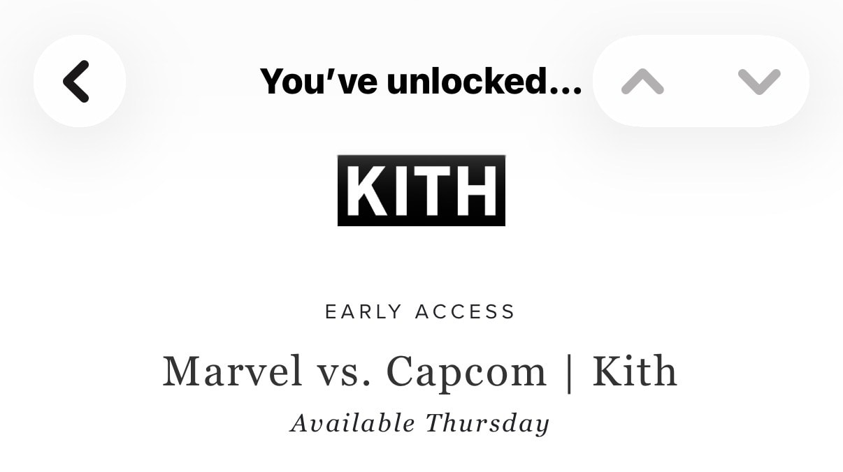 KITHから今夜のEarly Access来てましたが、スニーカーとは別みたいな