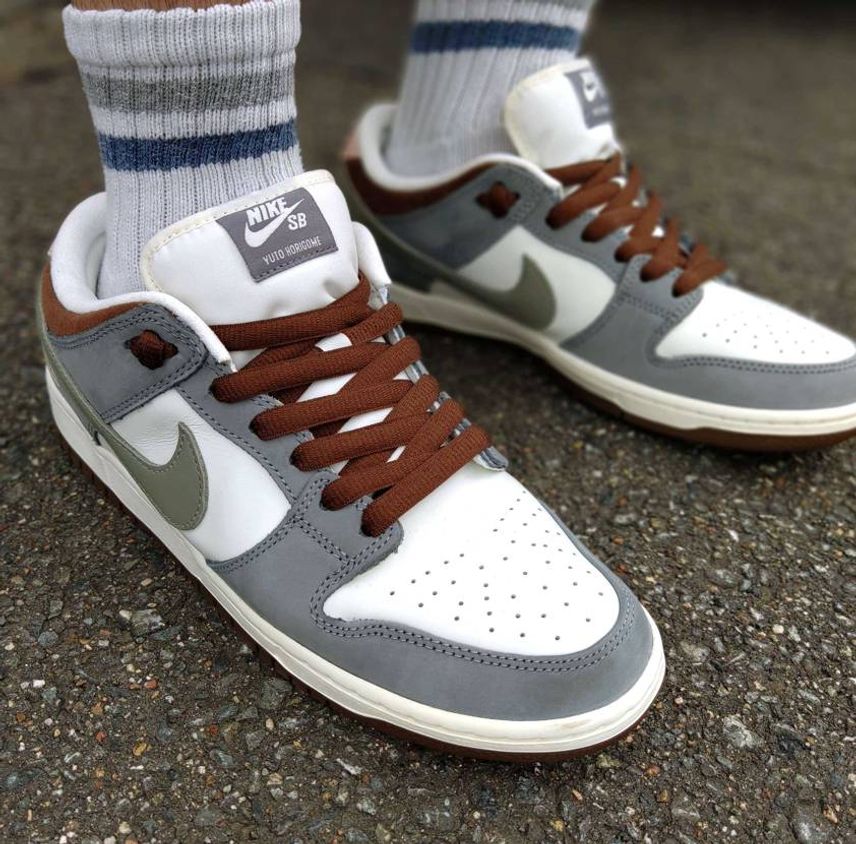 堀米ダンクおろしましたー👟
青みがかったグレーと差し色のブラウン、そしてこれ