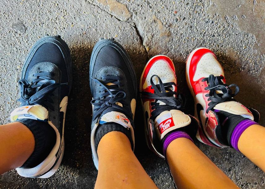 息子とディズニースニ👟