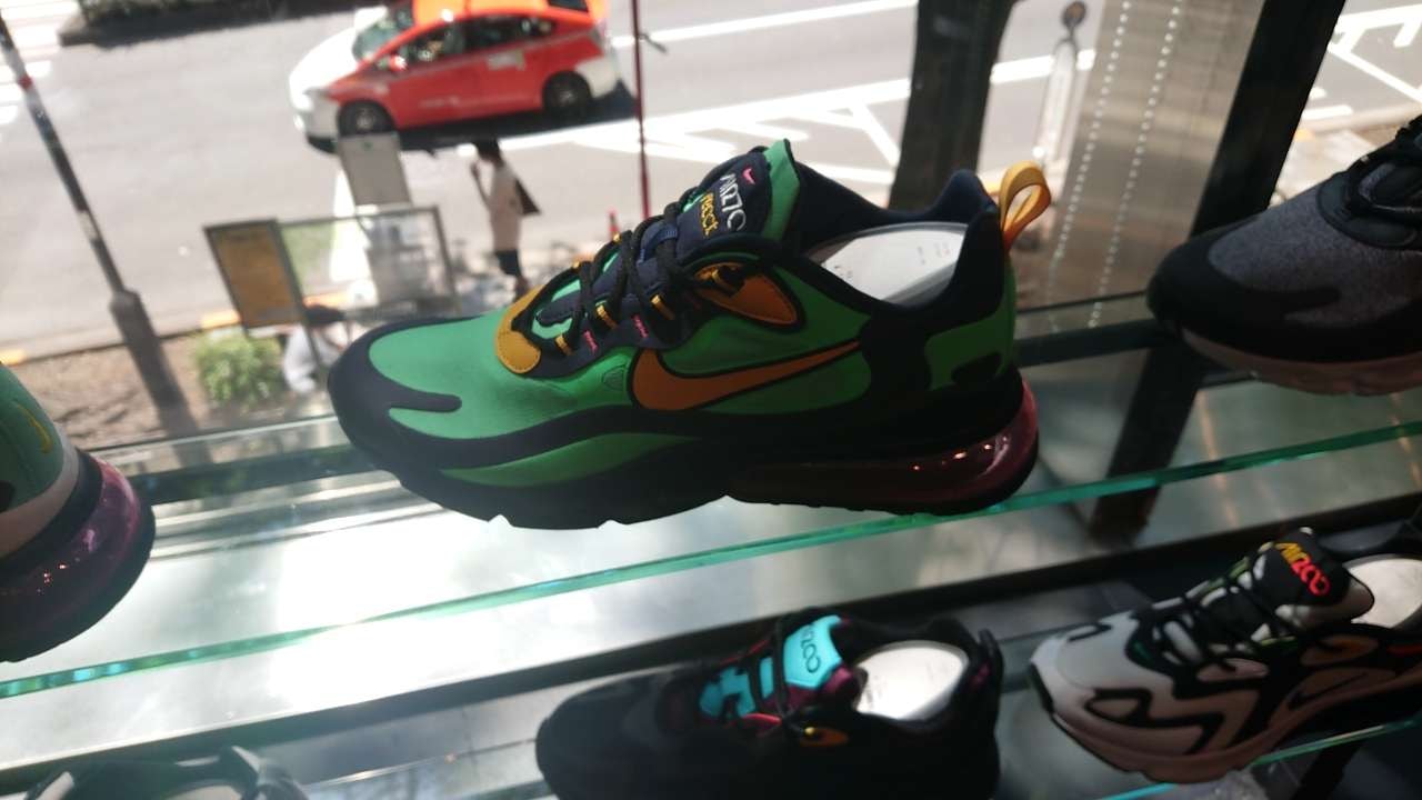 今日のNIKE原宿