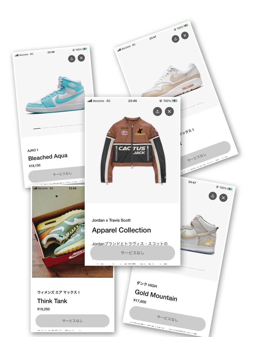 なんだSNKRS運営からBANでも食らってるのか？