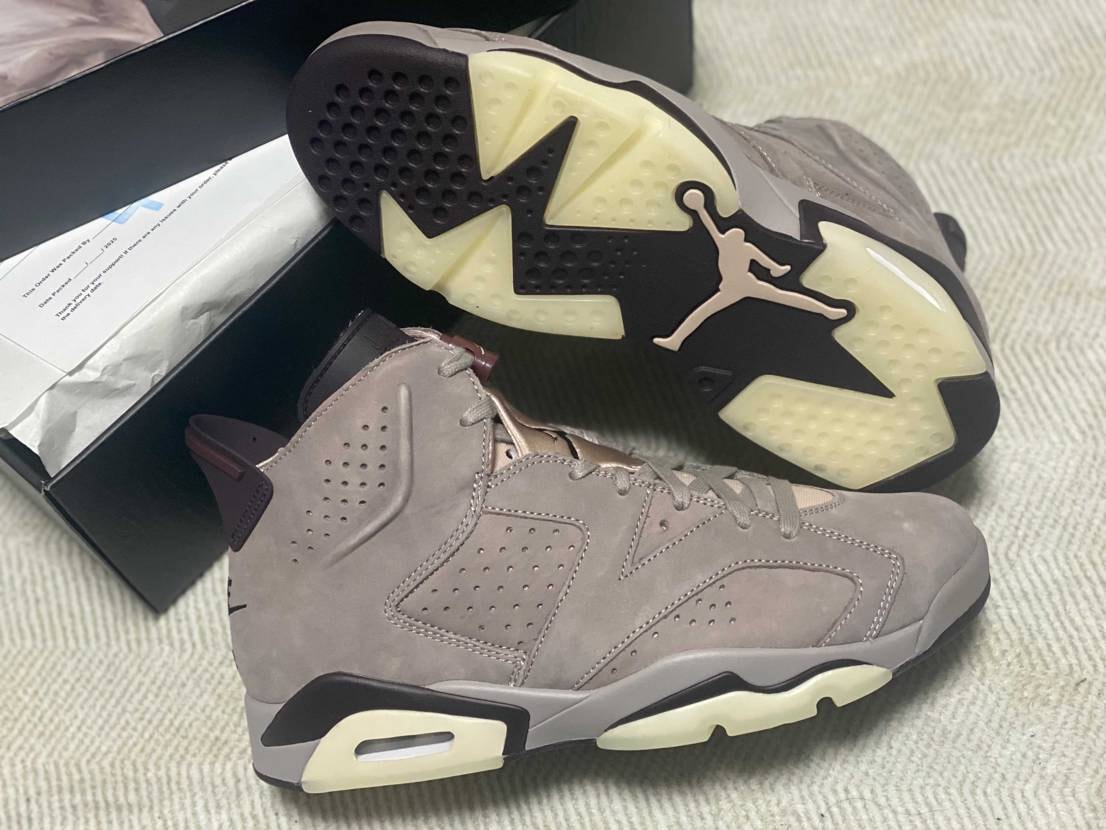 アママニエール × ナイキ エアジョーダン6 レトロ "スモ