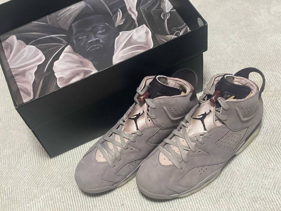 アママニエール × ナイキ エアジョーダン6 レトロ "スモ