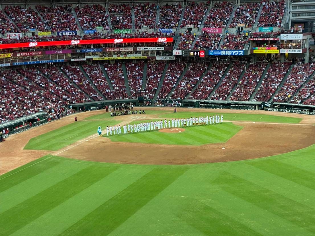 カープ最終戦行ってきました😌
ガム踏んで泣いたけど🥲