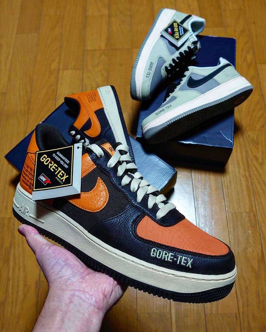 新しいGORE-TEX AF1 結構良い感じですよー👌‼️
写真では伝わりま