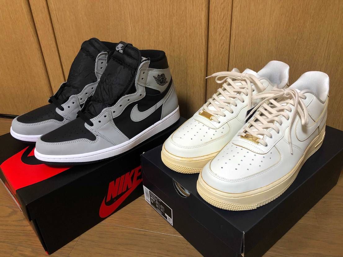 先週はこの２足！
ありがとうNIKE様
次も連続GOT.EMおねげーします