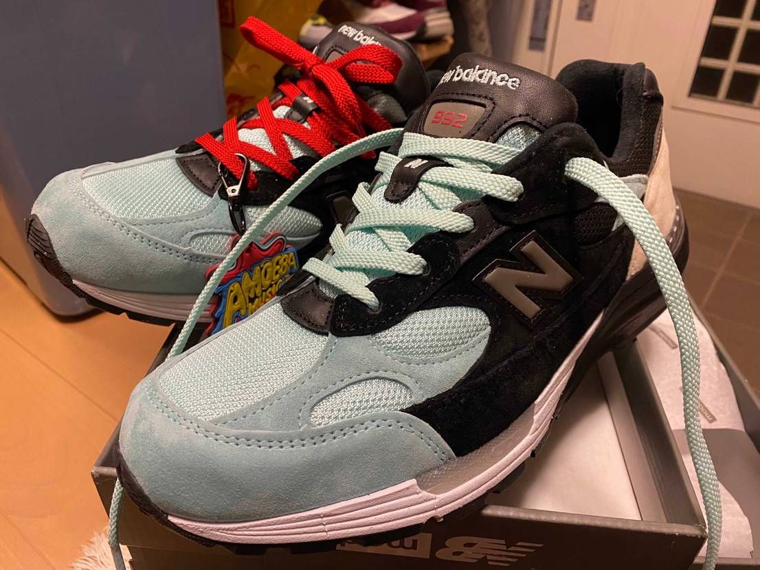 先ずは片割れのこちらが届きました🔥
赤紐で履きこなせる服が