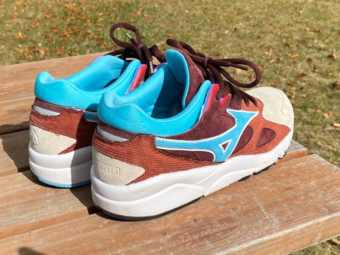 シューレース変更〜秋っぽくて良い感じ😄