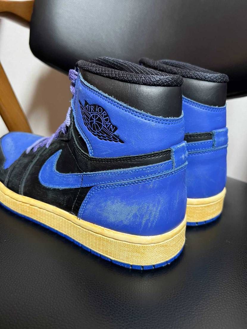 ダメージカスタム、ミッドソール黄ばませたらもっとエグくなりま