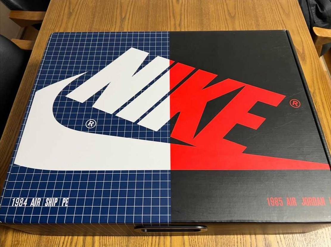 数年ぶりにAJ1以外の靴を買いました😌
厳密に言うと、AJ1買ったら付い