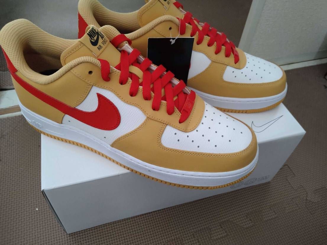 エアフォースワンNIKEbyyou届きました。
ドラミちゃんっぽくしたかったので