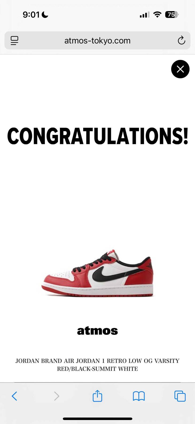 二次流通でもし定価割れしたら2足目買おうかなって今のところ思ってる。