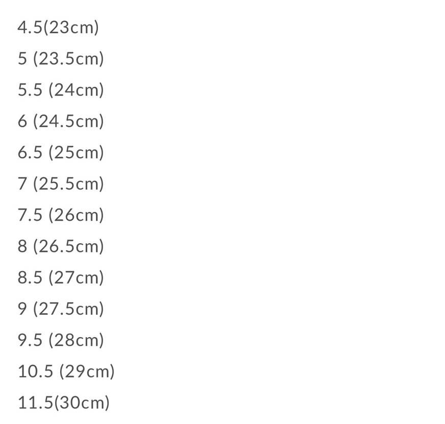 とある店のconverseのサイズ表なんですがこれはukですか？？