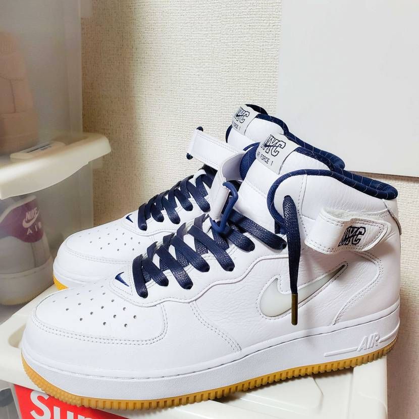 HIROMARUのワックスシューレース
ネイビーにチェンジ
初めて使ってみた