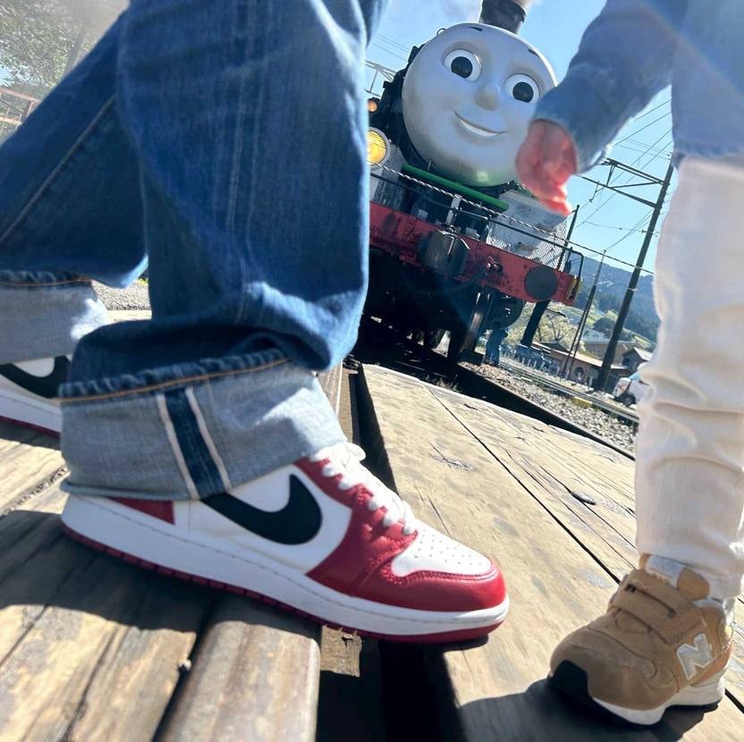 初機関車🚂
今日は暑い🫠
てことでシカゴロー初おろし