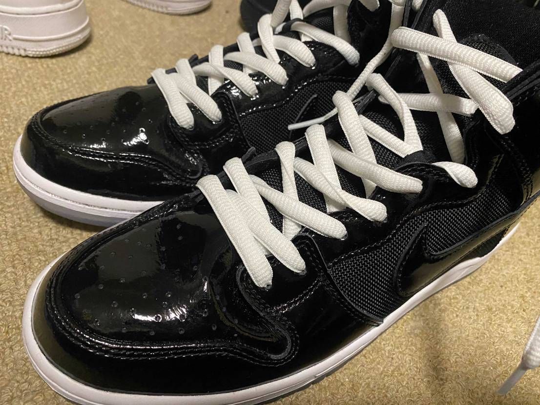 シューレース白だといい感じ♪#dunkhigh