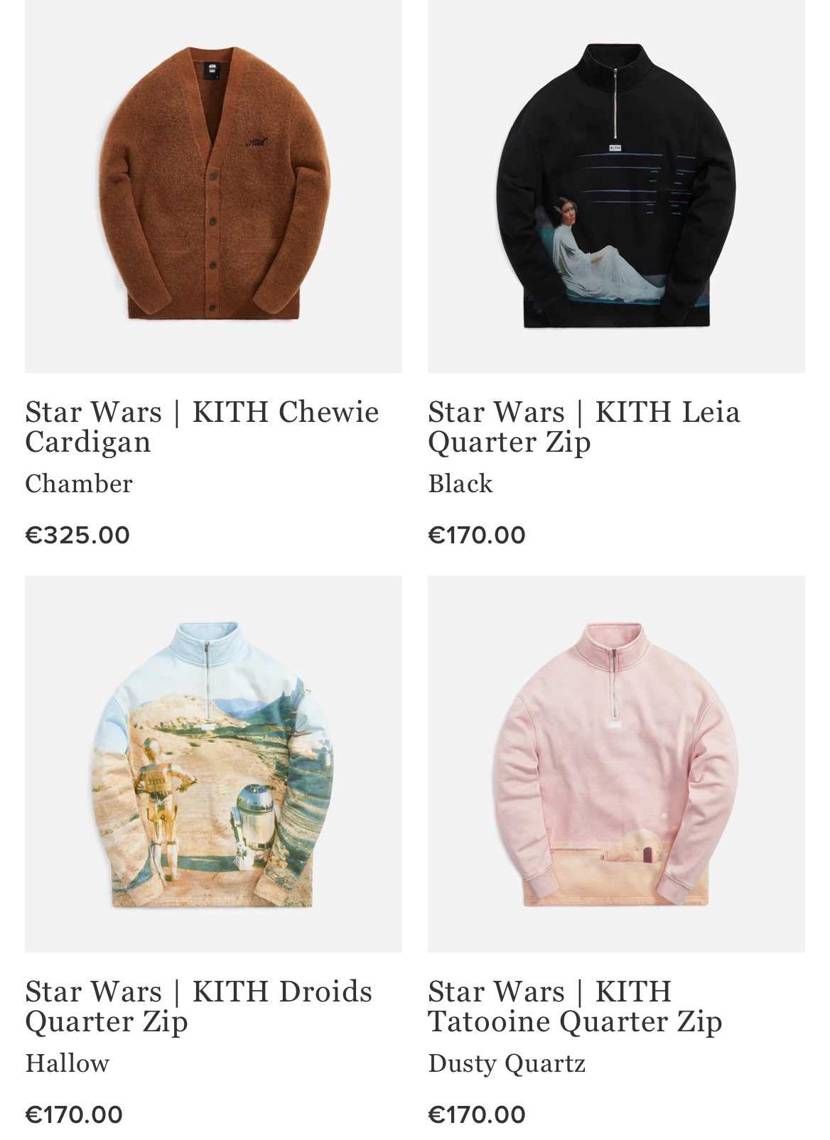 kith STAR WARS