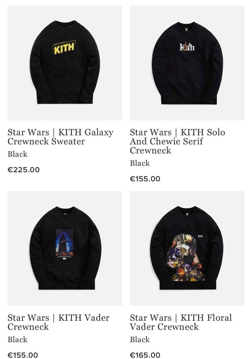 kith STAR WARS