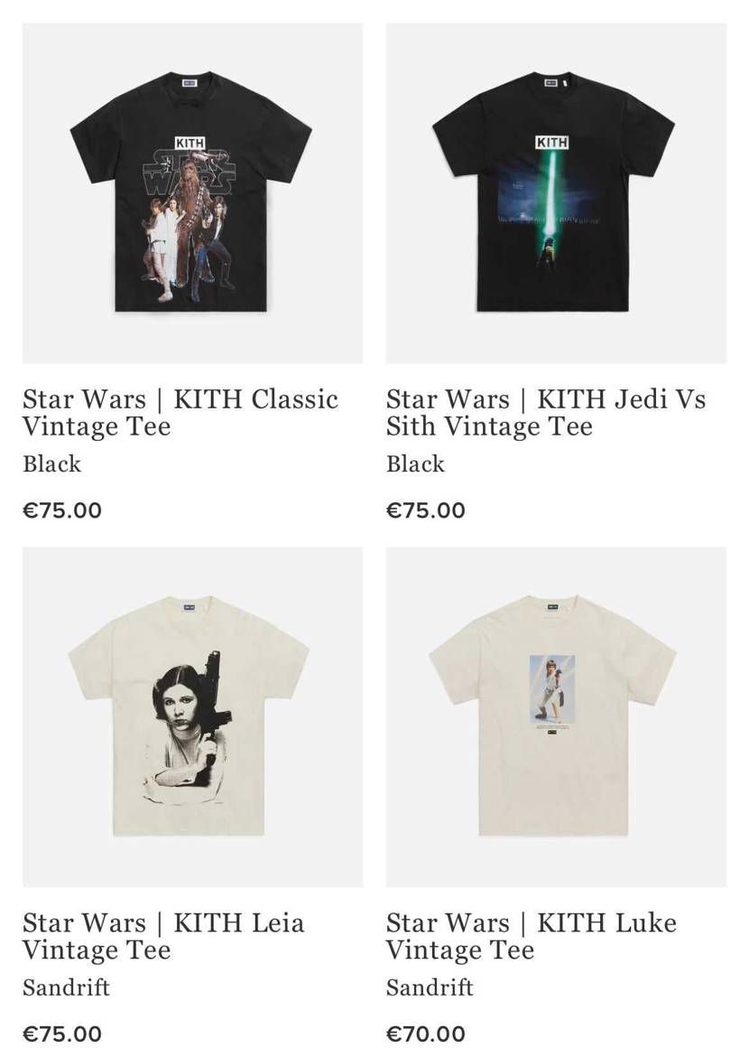 kith STAR WARS ３
