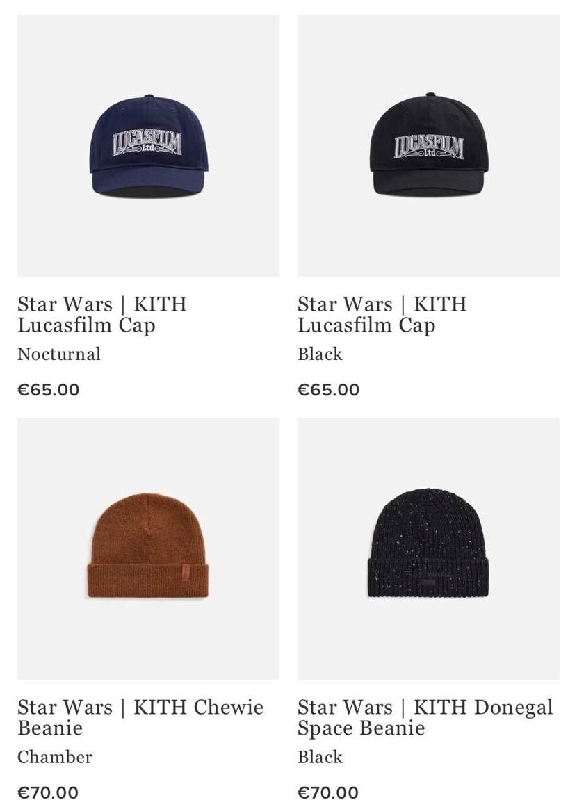 kith STAR WARS ３