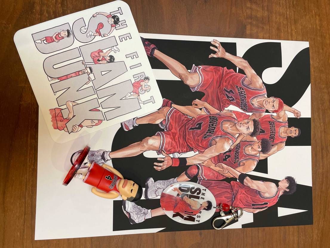 公開目にスラムダンク観に行きました!
グッズ売り切れまくり
