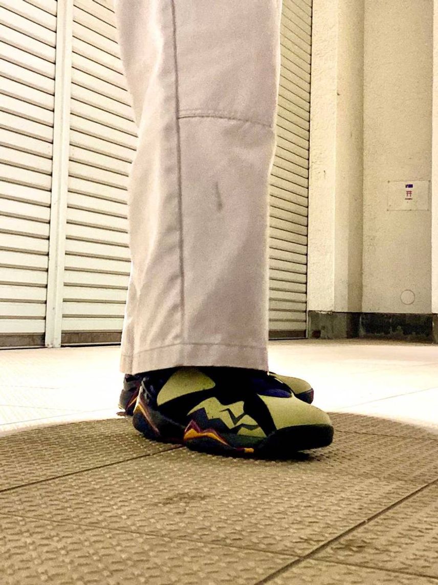 職場にジョーダン7が到着。
30年程前に大学生の頃、ボルドーをバイト代で買い、
