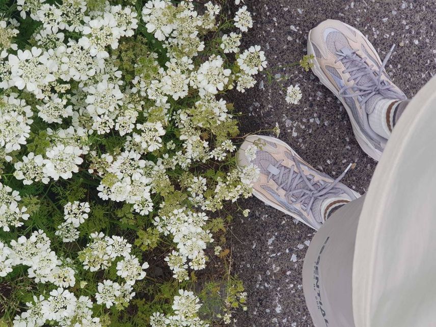 👟×🌼