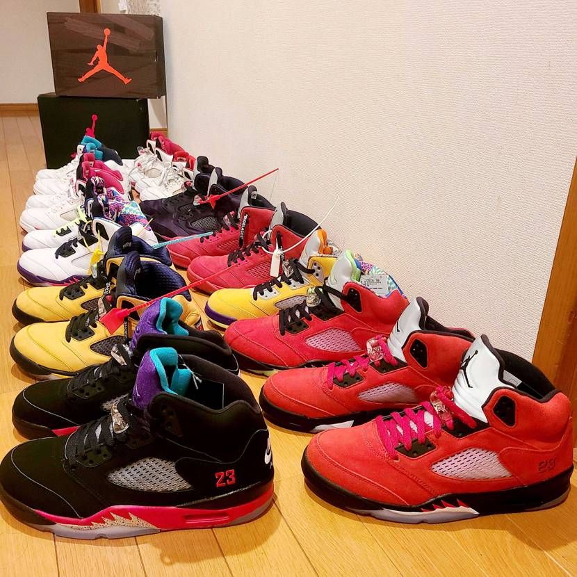 NIKE AIR JORDAN 5 "TORO BRAVO"
SNKRSにてG