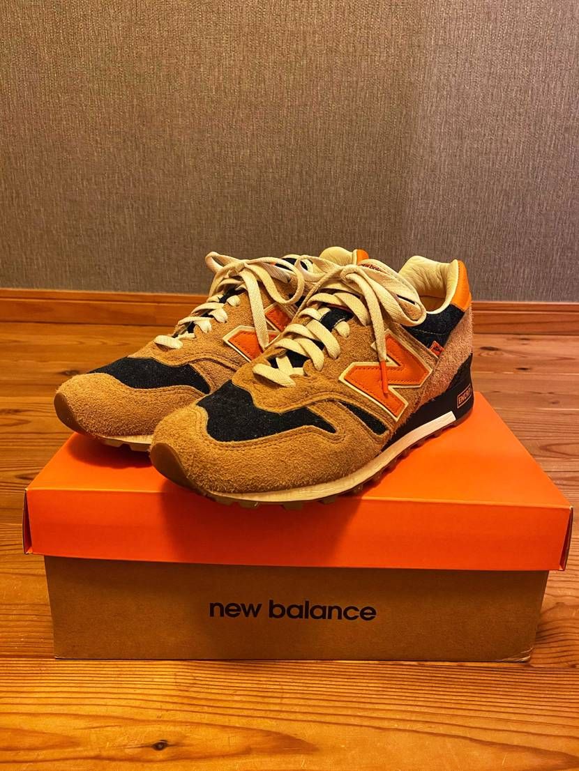 グレーのスニーカーが欲しくて何となく買ったml574を
きっかけにNBに完全に