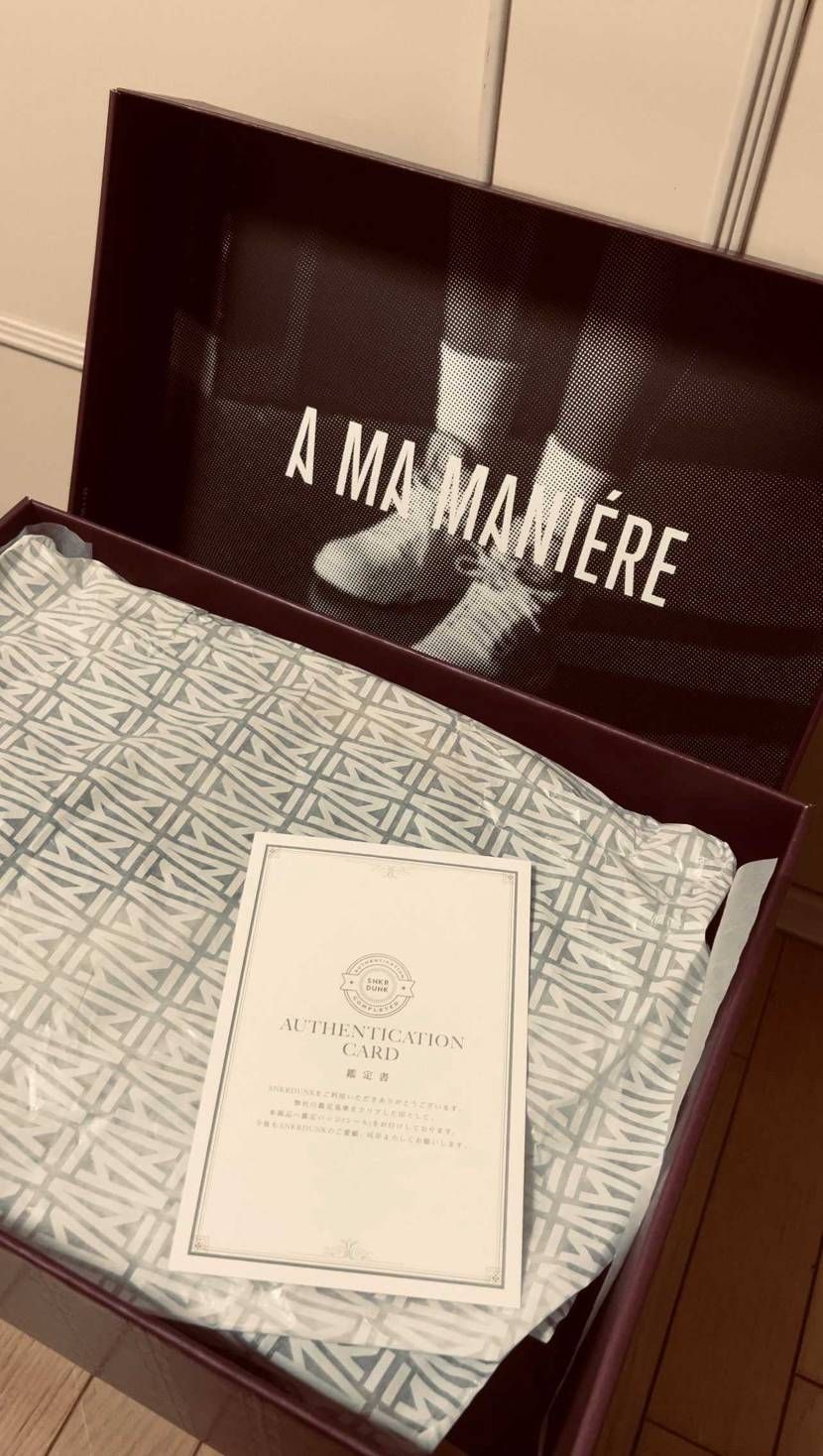 アママAJ5届きました✨
佇まいが大人のAJ5でどんなスタイルにも合いそうっす