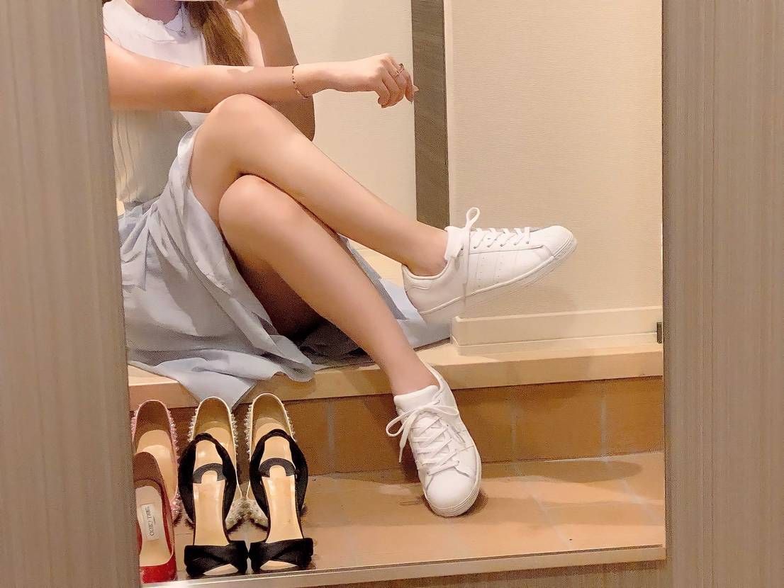 遅ればせながらスニーカーデビューしました☆⸜(* ॑꒳ ॑* )⸝!

余り