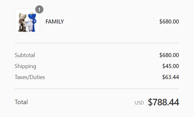 買った！でも関税が高いみたいですね