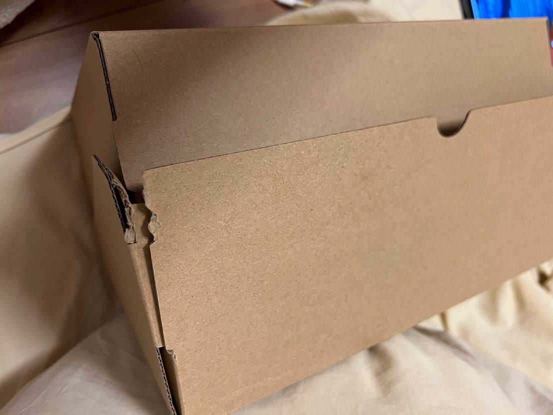 破れたBOXがなぜ合格しましたか！！