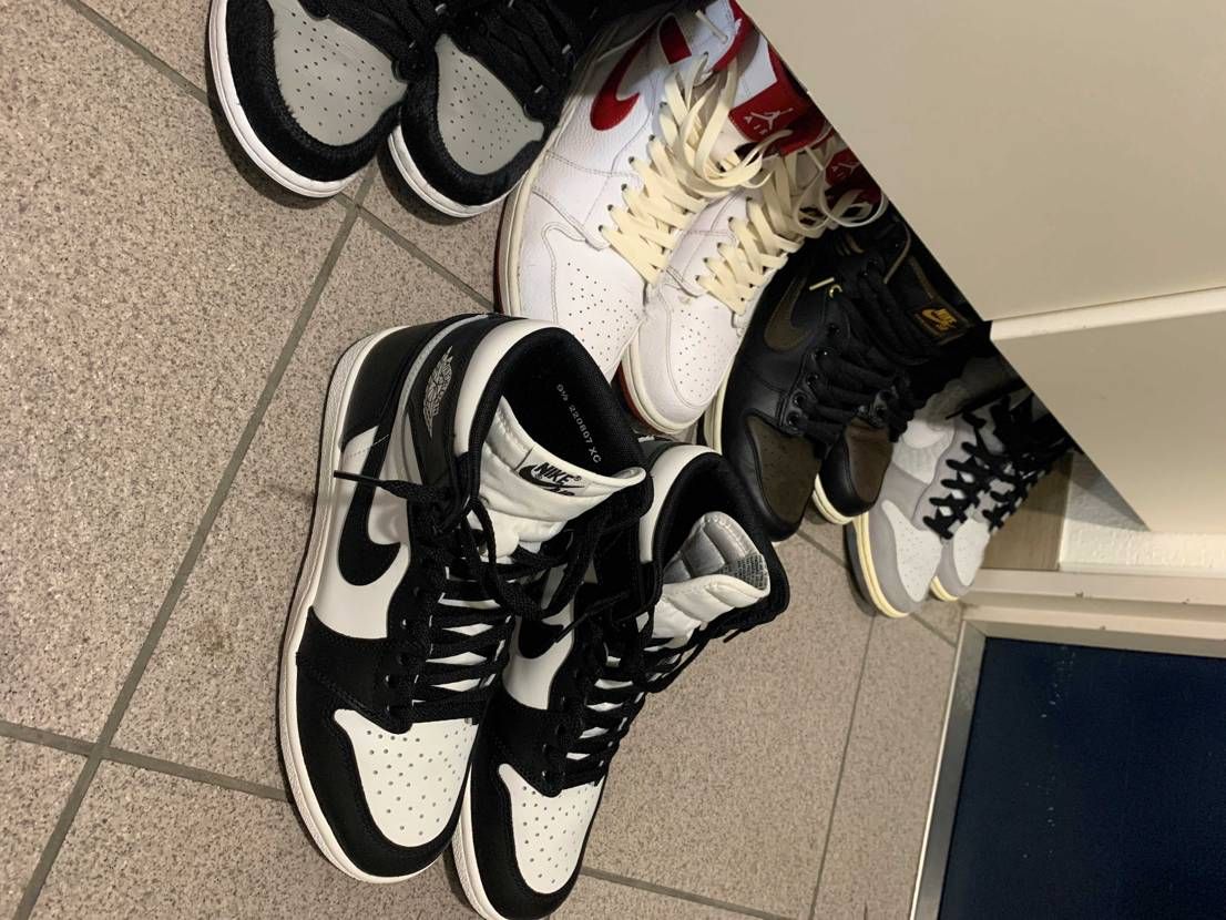 やはりAJ185ブラックホワイトはかっこいい！