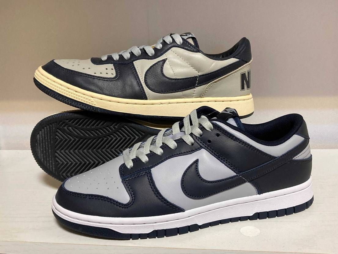 全国通販OK Nike Dunk Low Championship Grey ダンクジョージ