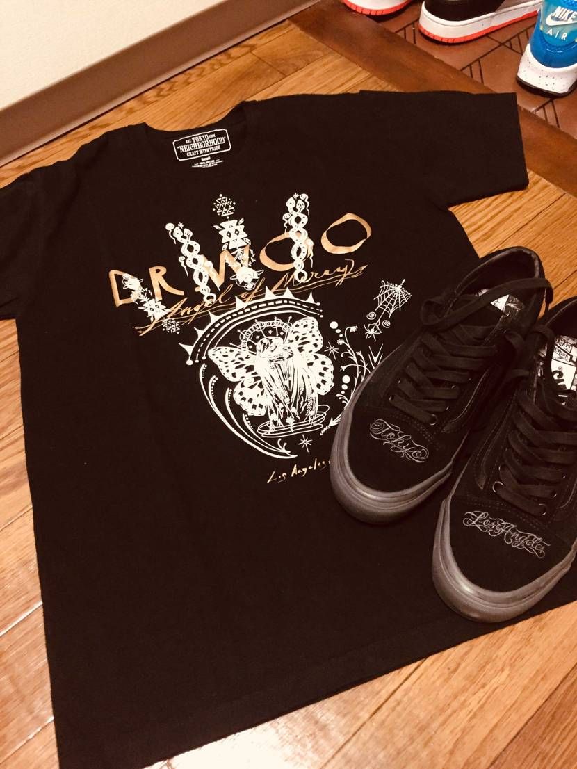 DR.wooさんのTシャツが到着(๑>◡<๑)
vansと合わせる予定です(๑