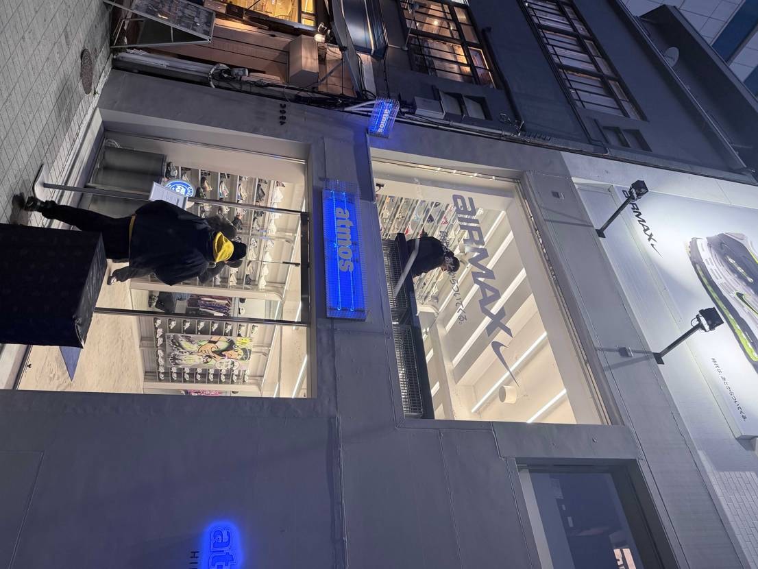 アトモス広島のclub air maxのインビを頂いたので、遊びに行ってきました