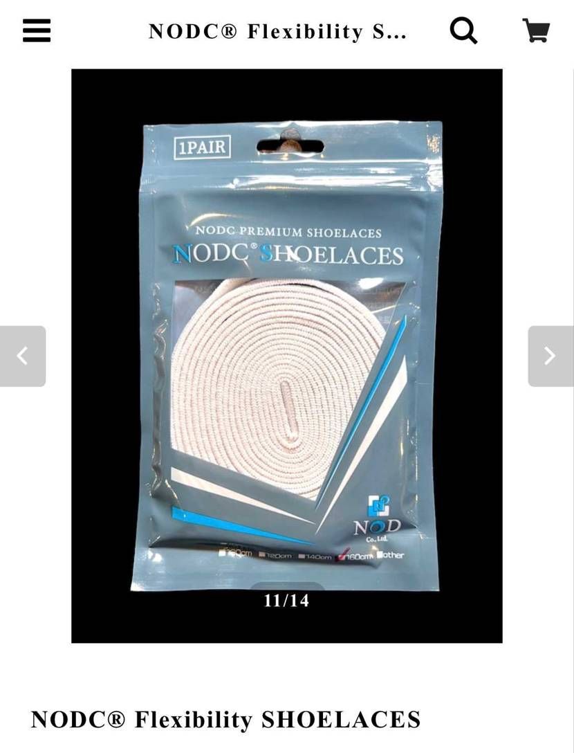 NODCのゴムシューレース使ったことある人居ませんか？
kickswarpのも