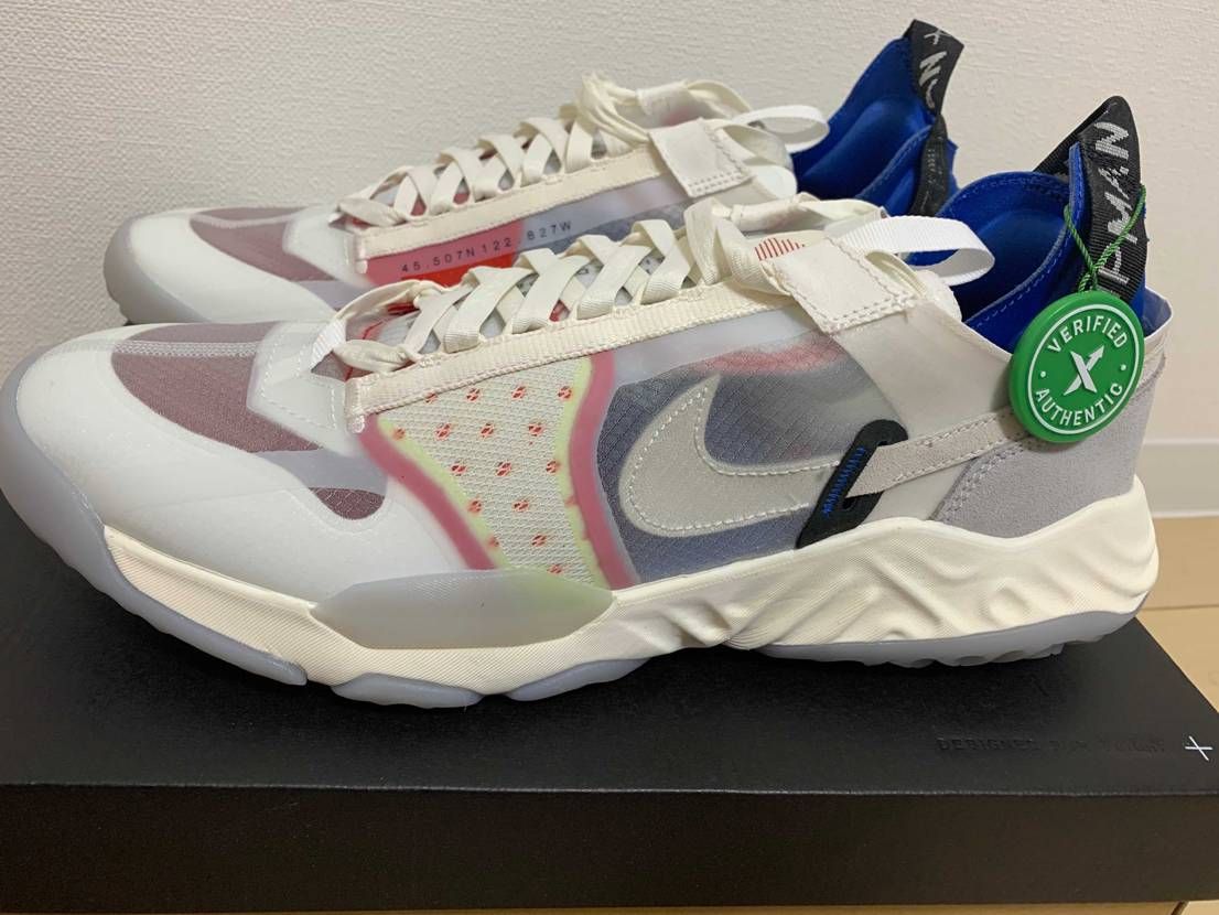 ジョーダンデルタが
初stockXで無事到着。様子見の金額が通ってあまり期待し