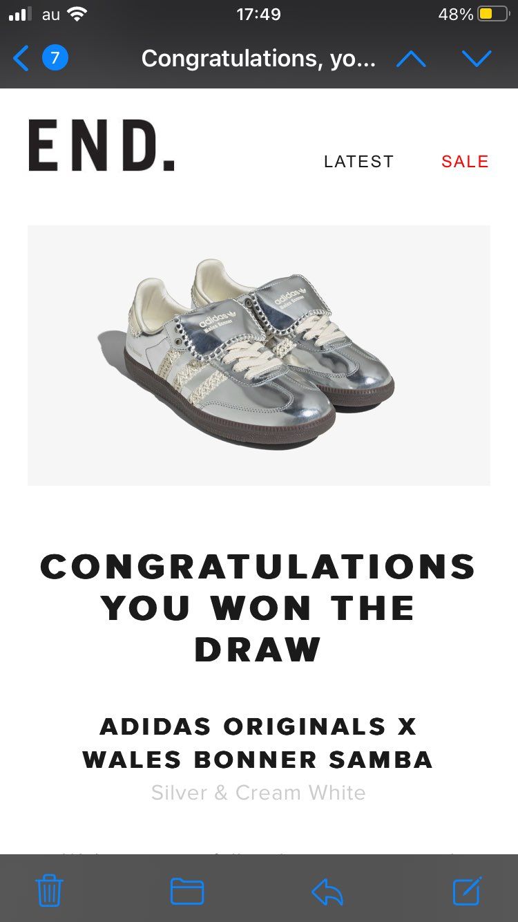 ENDにて初当選しました。
個人的にはsamba好きなのですが
人気の程は、