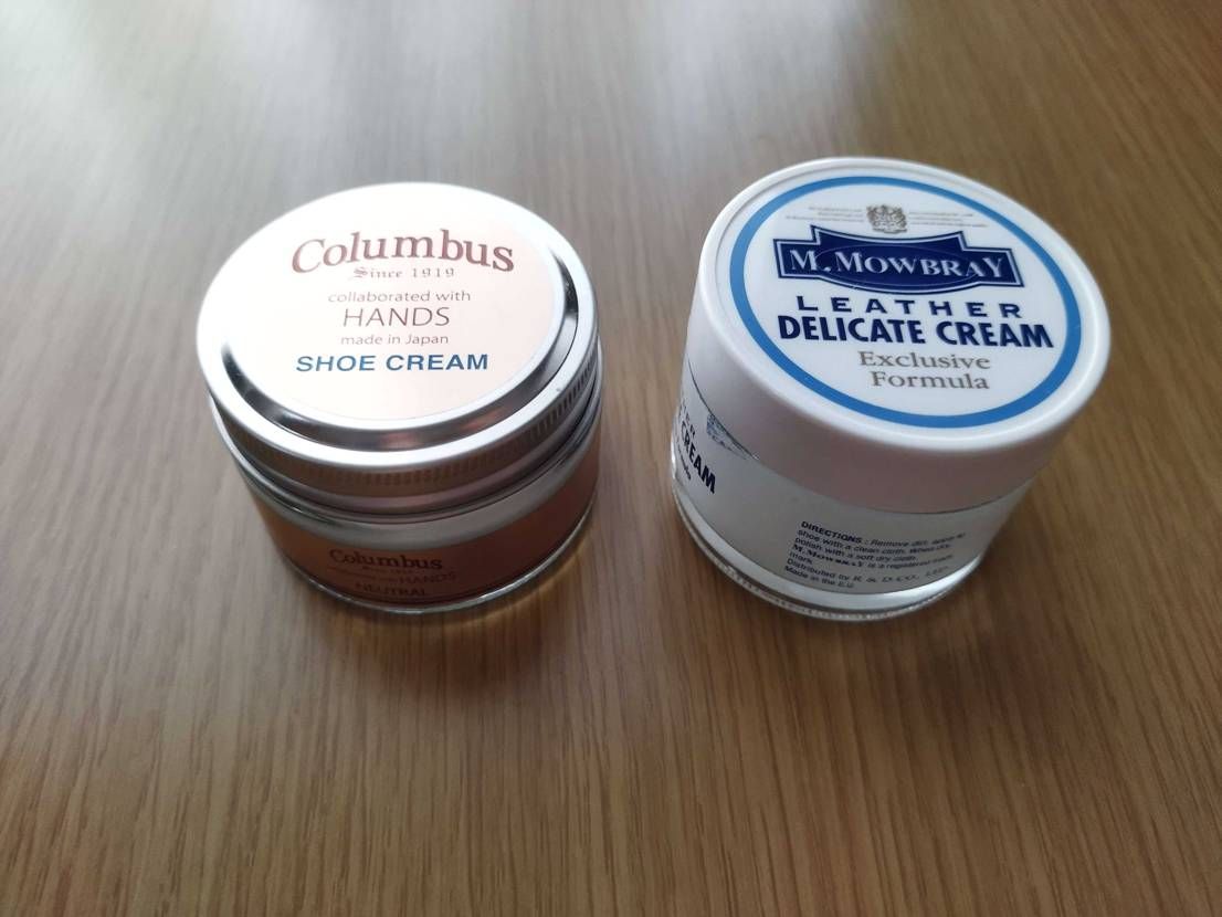 スニーカーの手入れについて質問です。
汚れを落とした後はこういったクリームで保