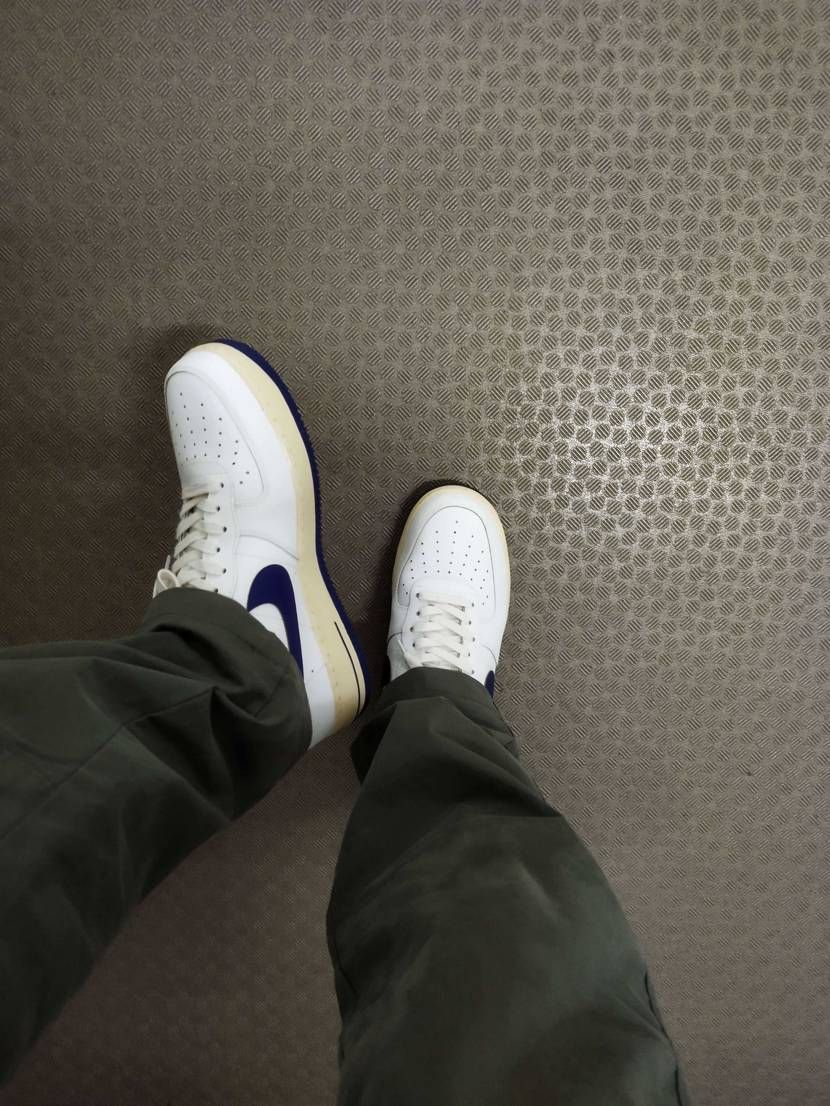 今日で2日目、近くを散歩して馴染ませる。