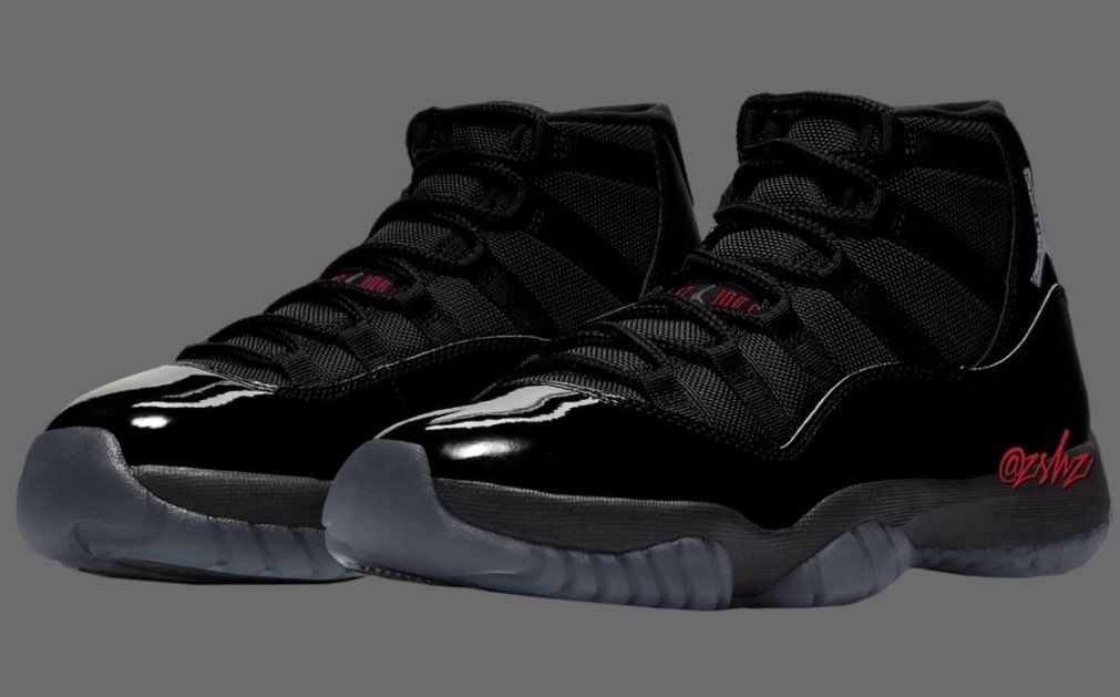 Air Jordan 11 “Black Red Grey”
Air Jord