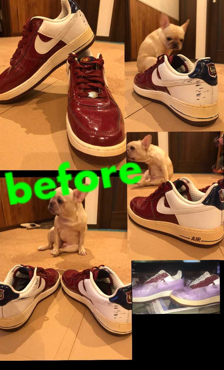 1800円で買ったレブロンAF1
素人ながらも綺麗にしてみたよ