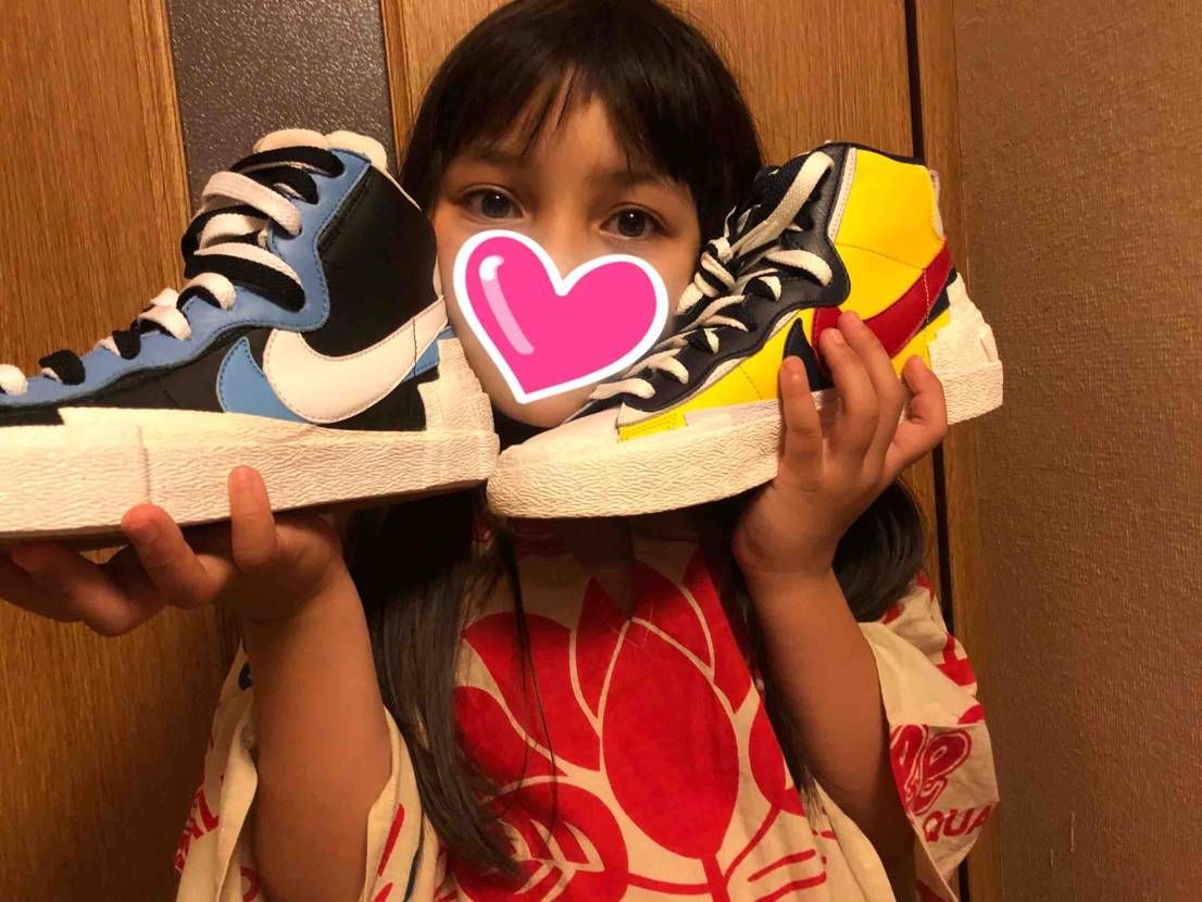 やっと揃いました😆青の方はsnkrsでゲットできたものの本命