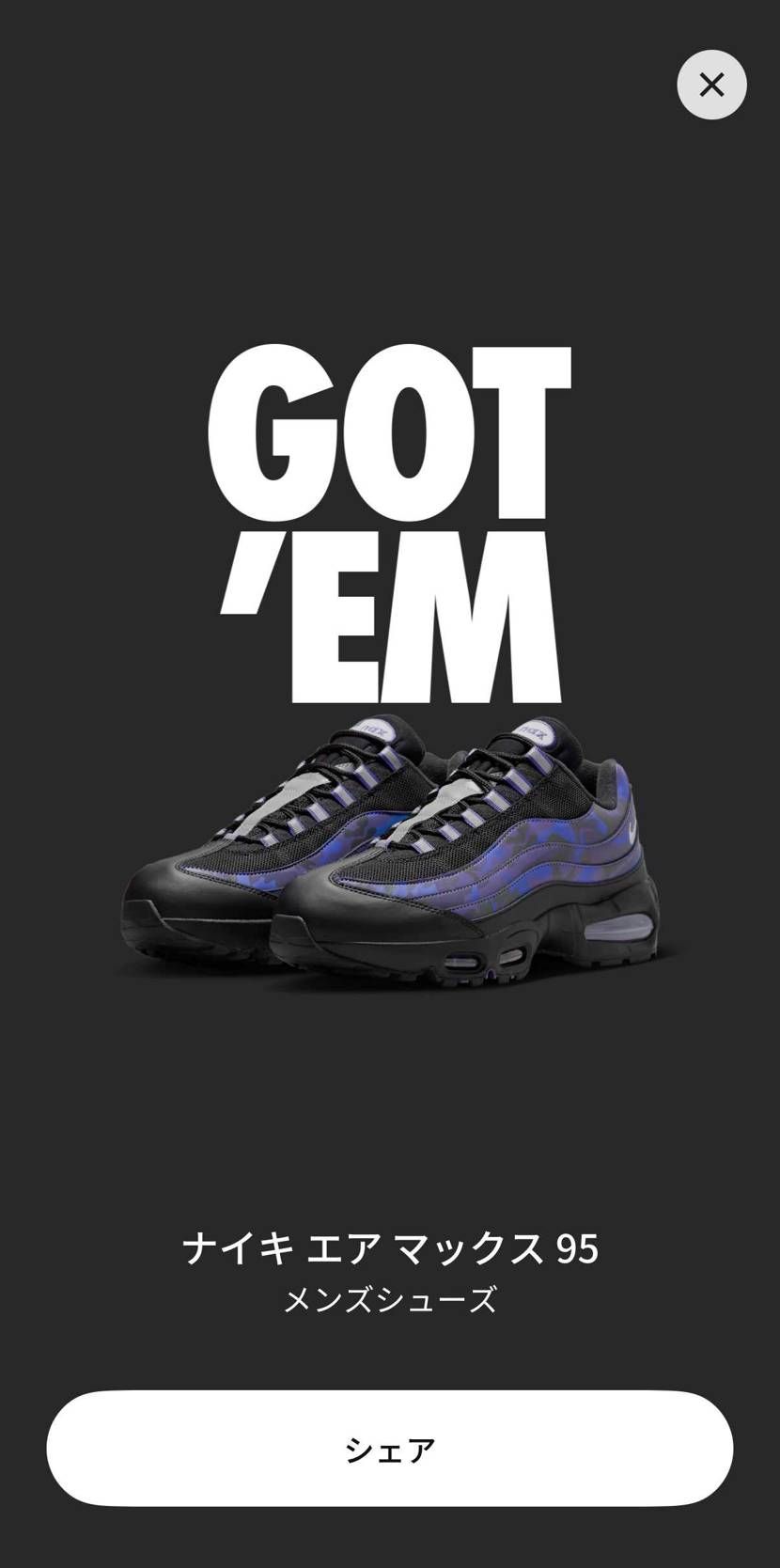 NIKE AIR MAX 95 QS COURT PURPLE/VAST GRE