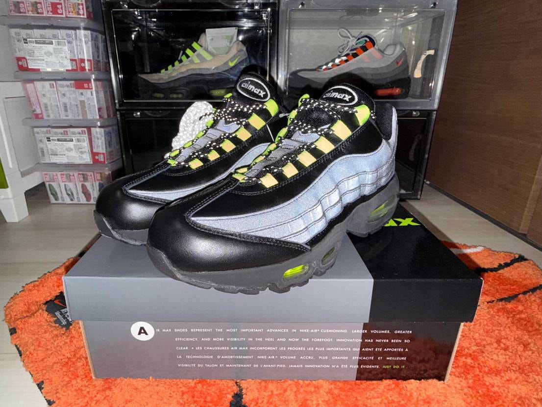 atmosで初めて当選した air max 95‼️
Ni